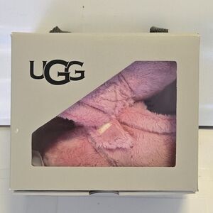 UGG‎ Bixbee Pink Baby Toddler Slippers Booties